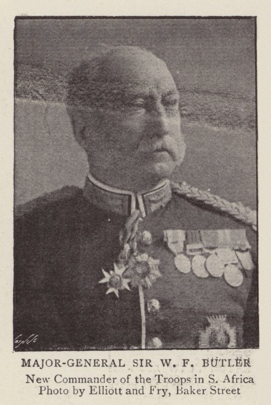 Generał dywizji Sir WF Butler autorstwa English Photographer