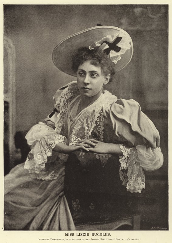 Panna Lizzie Ruggles autorstwa English Photographer