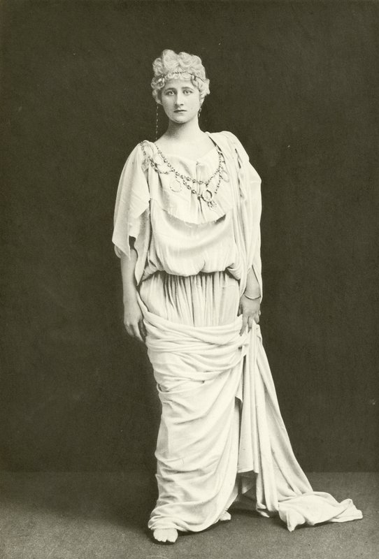 Miss Mary Anderson jako Hermiona (grawiura) autorstwa English Photographer