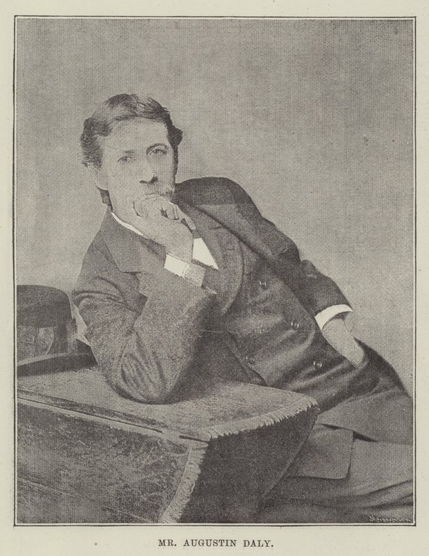 Pan Augustin Daly autorstwa English Photographer