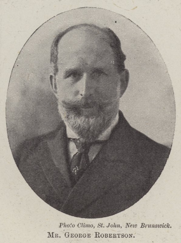 Pan George Robertson autorstwa English Photographer