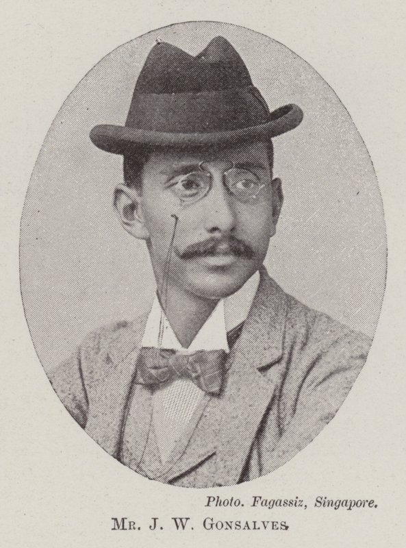 Pan JW Gonsalves autorstwa English Photographer