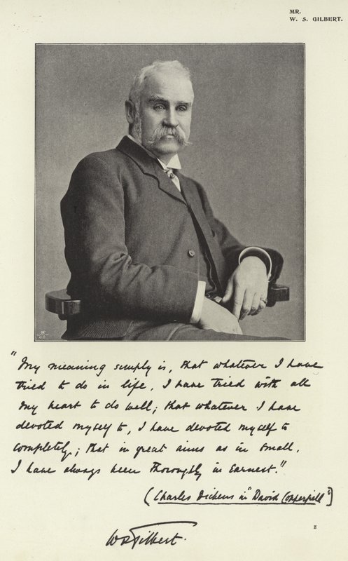 Pan WS Gilbert autorstwa English Photographer
