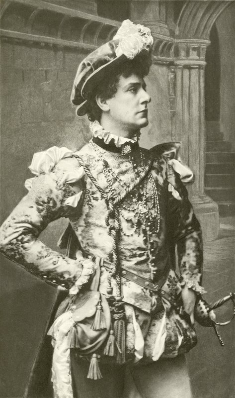 Pan William Terriss jako Claudio (wklęsłodruk) autorstwa English Photographer