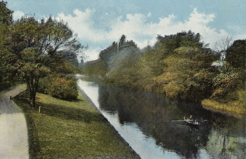New River Walk, Leamington autorstwa English Photographer