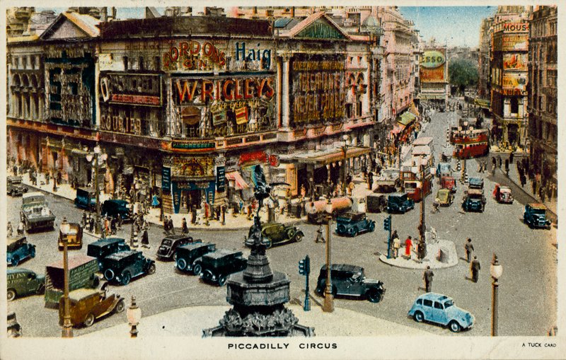 Piccadilly Circus, Londyn (zdjęcie) autorstwa English Photographer
