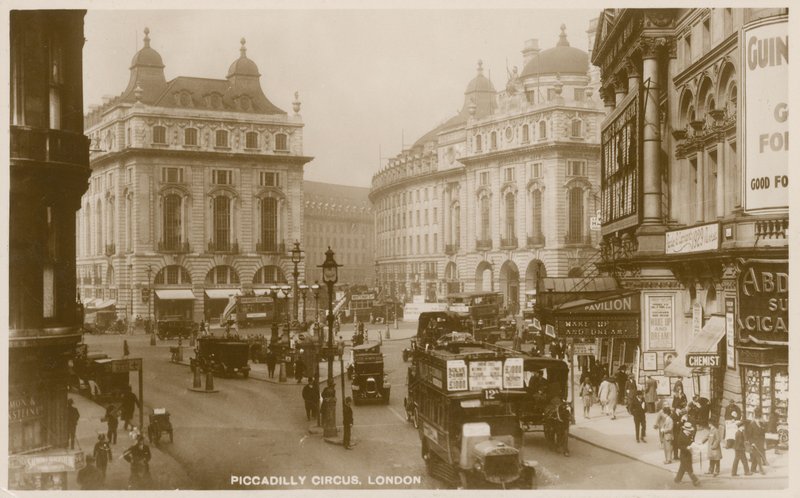 Piccadilly Circus, Londyn autorstwa English Photographer