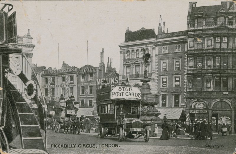 Piccadilly Circus, Londyn autorstwa English Photographer