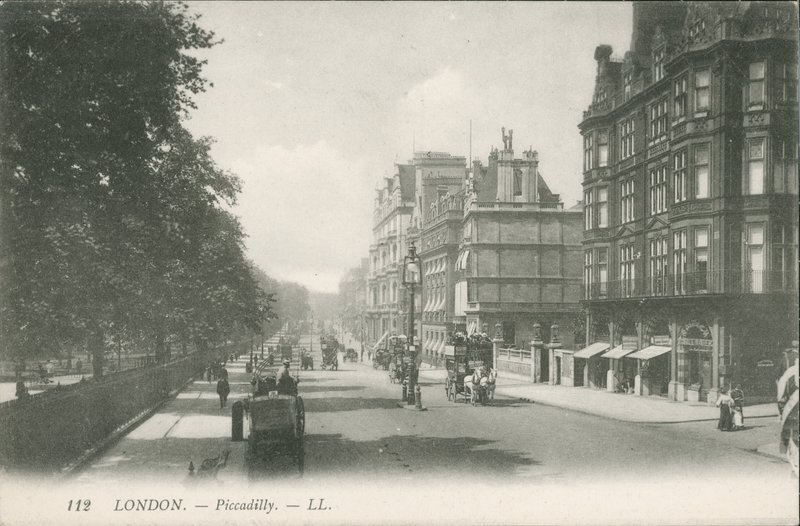Piccadilly, Londyn autorstwa English Photographer