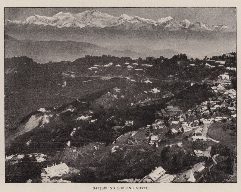Malownicze Darjeeling autorstwa English Photographer