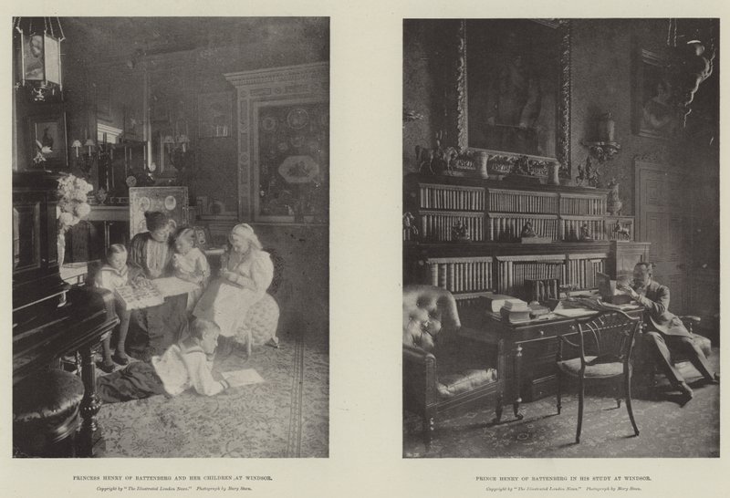 Książę Henryk Battenberg autorstwa English Photographer