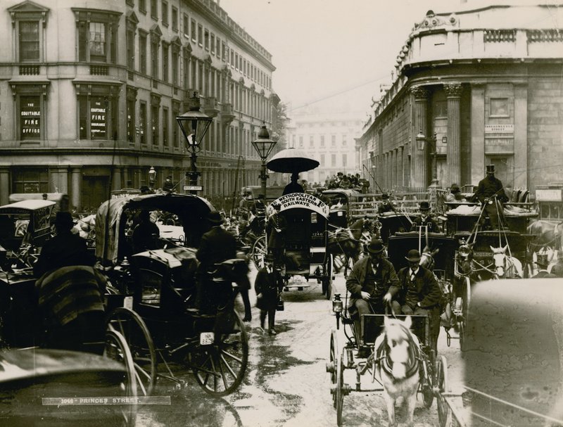 Princes Street, Londyn autorstwa English Photographer