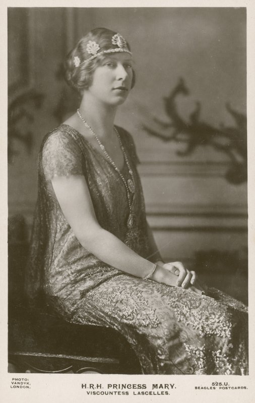 Księżniczka Maria, wicehrabina Lascelles (zdjęcie b/w) autorstwa English Photographer
