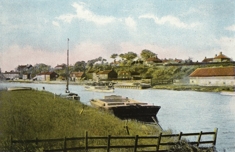 Reedham, z mostu kolejowego autorstwa English Photographer