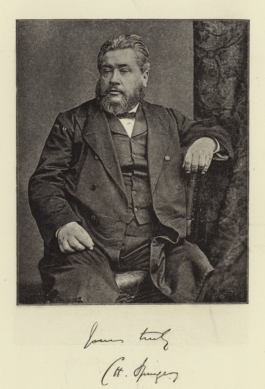 Rev C H Spurgeon autorstwa English Photographer