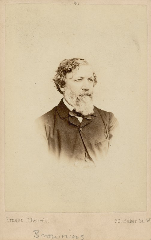 Robert Browning, poeta autorstwa English Photographer