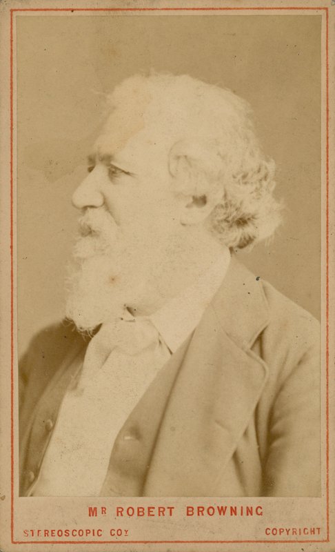 Robert Browning, poeta autorstwa English Photographer