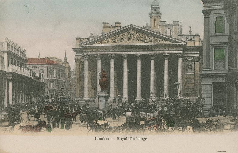 Royal Exchange, Londyn autorstwa English Photographer