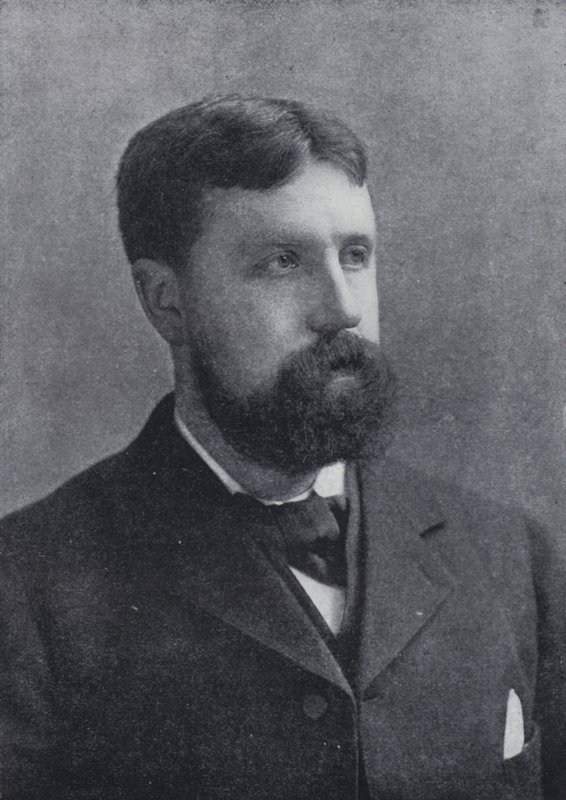 Samuel Rutherford Crockett (czarno-białe zdjęcie) autorstwa English Photographer