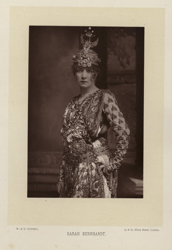 Sarah Bernhardt autorstwa English Photographer