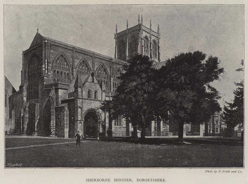 Sherborne Minster, Dorsetshire autorstwa English Photographer