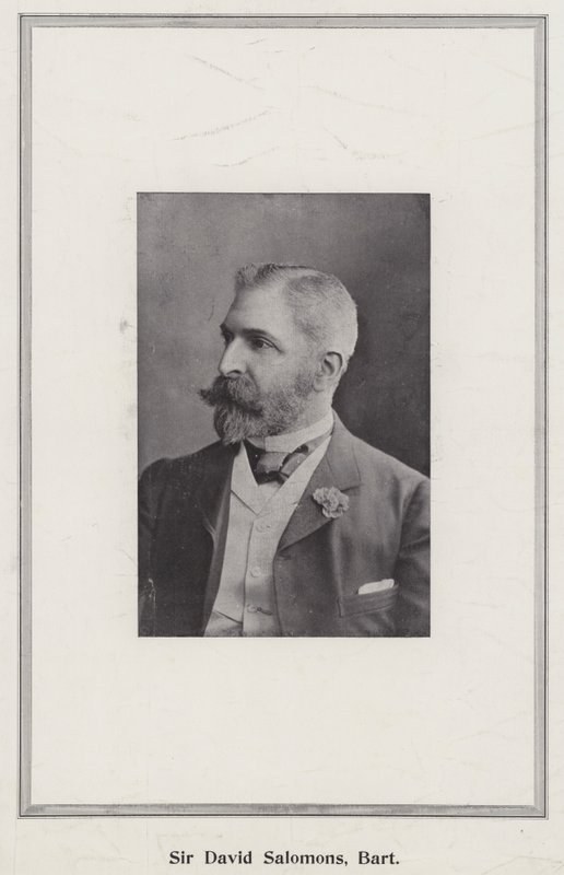 Sir David Salomons, Baronet autorstwa English Photographer