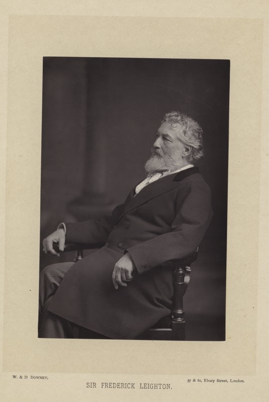 Sir Frederick Leighton autorstwa English Photographer