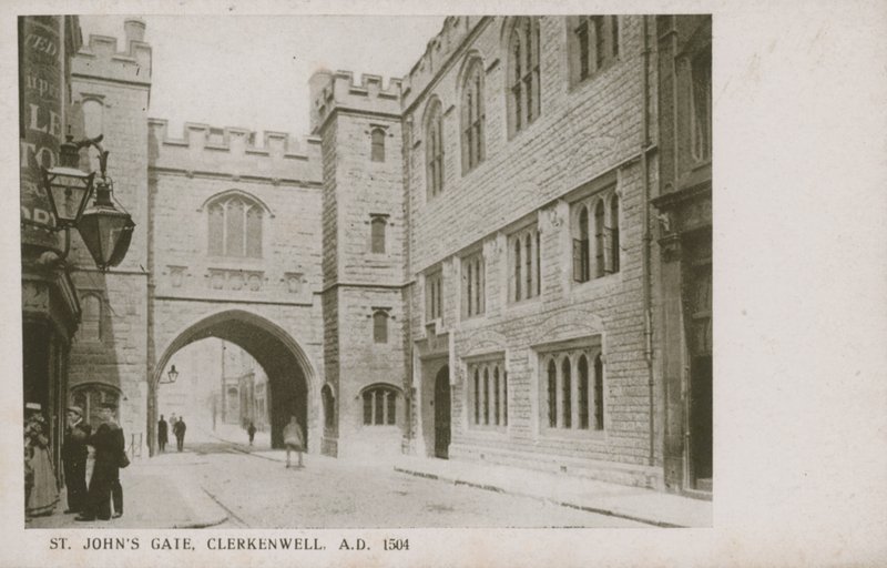 St Johns Gate, Clerkenwell, Londyn autorstwa English Photographer