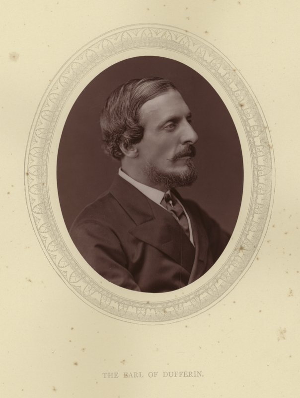 The Earl of Dufferin autorstwa English Photographer