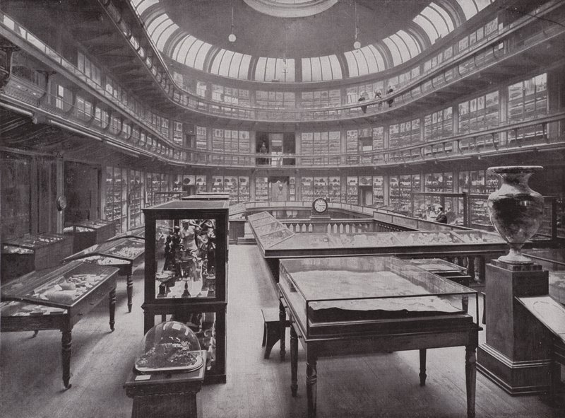 Muzeum Geologiczne, Piccadilly autorstwa English Photographer