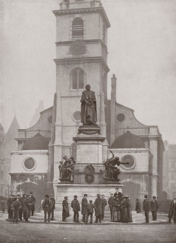 Memoriał Gladstone w Strand autorstwa English Photographer