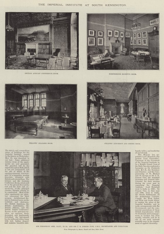 Imperial Institute w South Kensington autorstwa English Photographer