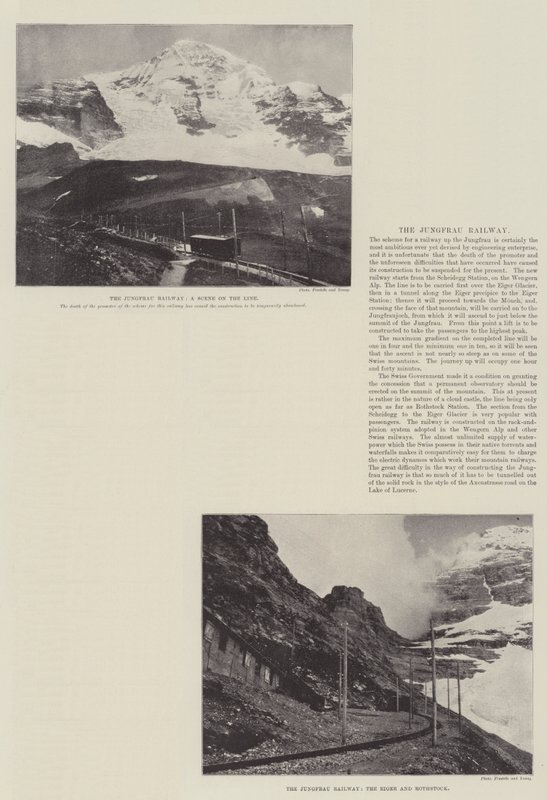 Kolej Jungfrau autorstwa English Photographer