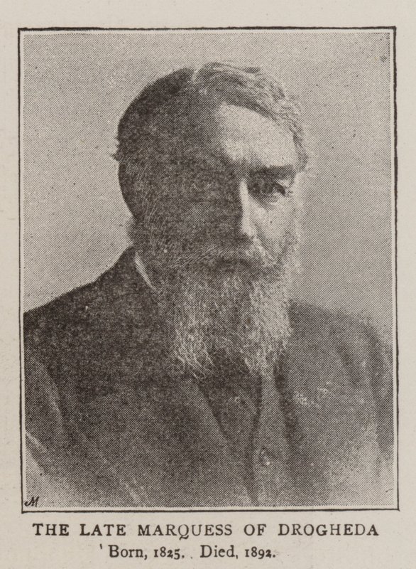 Późny markiz Drogheda autorstwa English Photographer