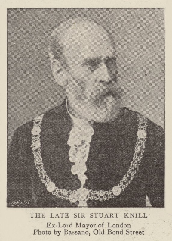 Późny Sir Stuart Knill autorstwa English Photographer