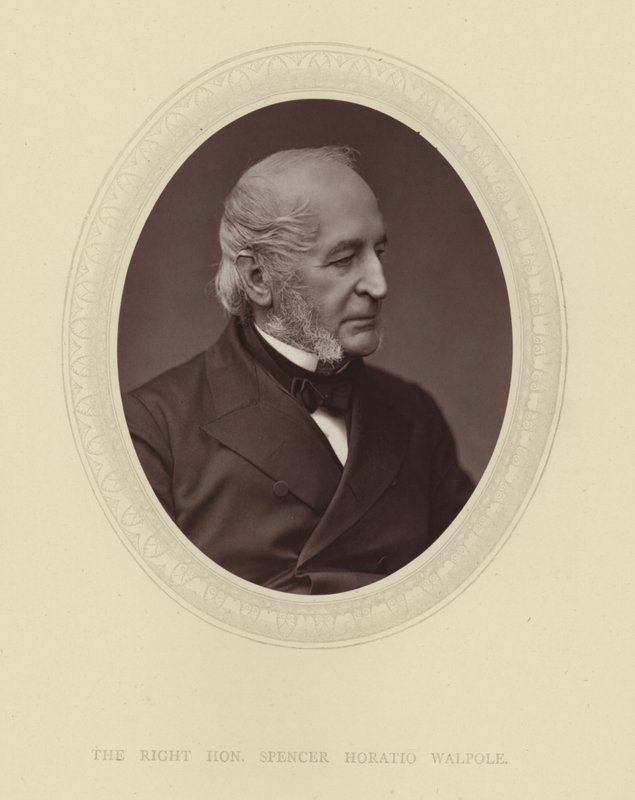 The Right Hon. Spencer Horatio Walpole autorstwa English Photographer