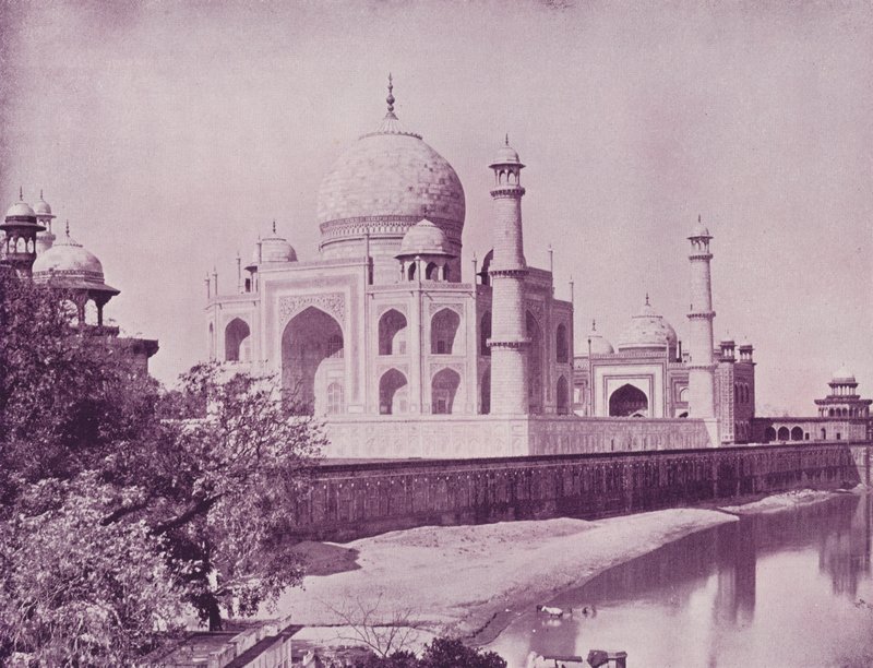 Taj, Agra autorstwa English Photographer