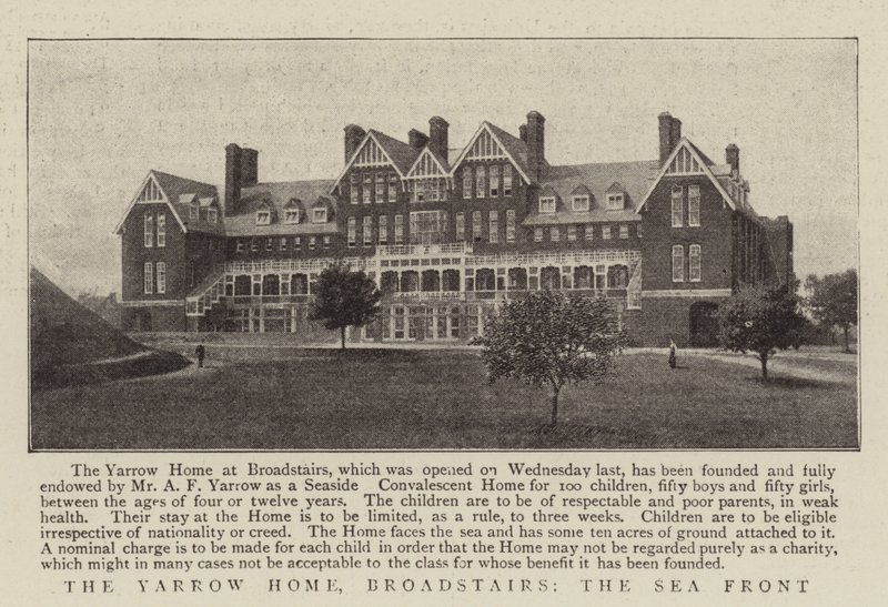 Yarrow Home, Broadstairs, Sea Front autorstwa English Photographer