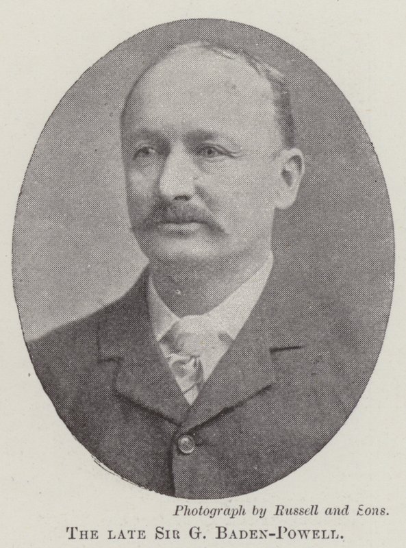 Nieżyjący Sir G Baden-Powell autorstwa English Photographer
