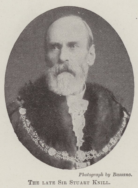 Nieżyjący już Sir Stuart Knill autorstwa English Photographer