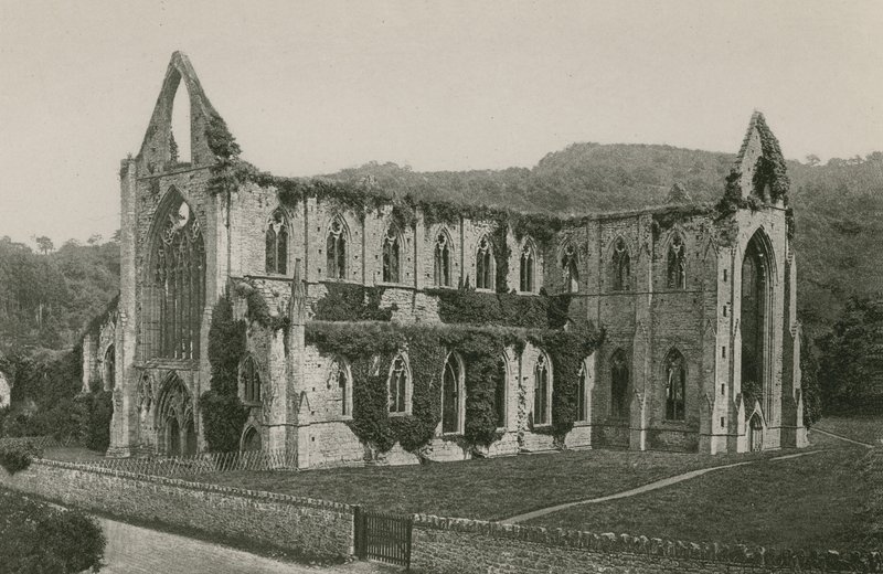Opactwo Tintern autorstwa English Photographer