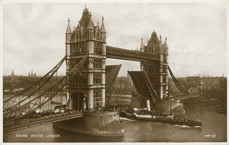 Tower Bridge, Londyn autorstwa English Photographer