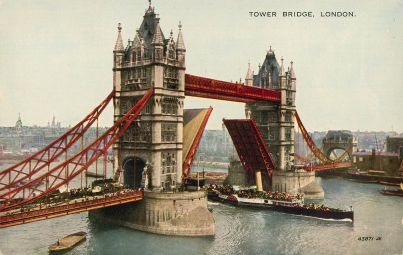 Tower Bridge, Londyn autorstwa English Photographer