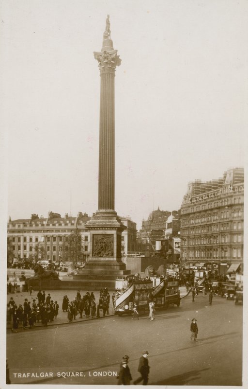 Trafalgar Square, Londyn autorstwa English Photographer