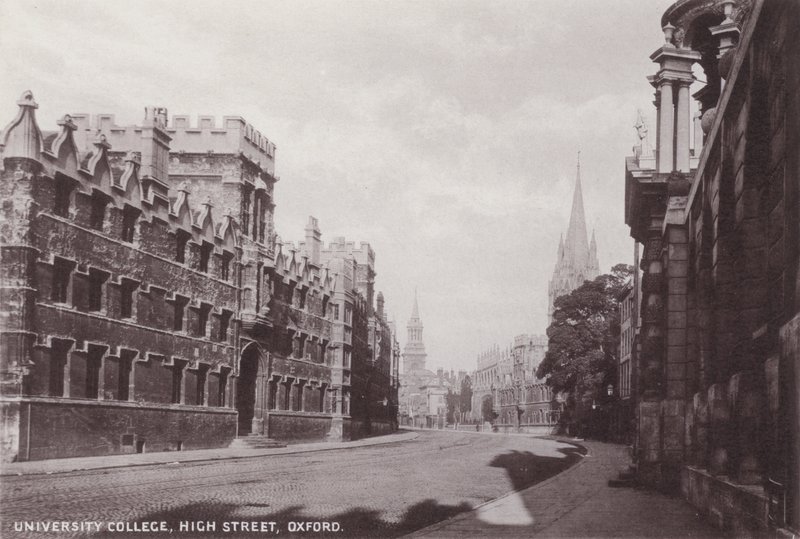 University College, High Street, Oksford autorstwa English Photographer