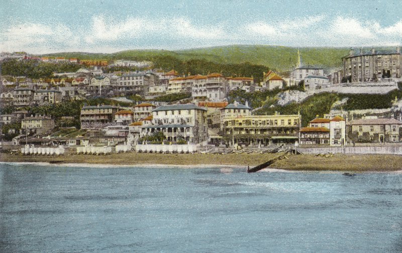 Ventnor, od morza autorstwa English Photographer
