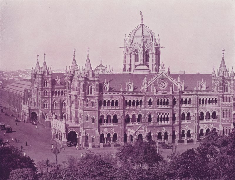 Stacja Victoria Terminus, Bombaj autorstwa English Photographer