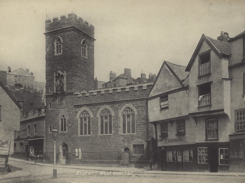Dzielnica Zachodnia, Exeter, Devon autorstwa English Photographer