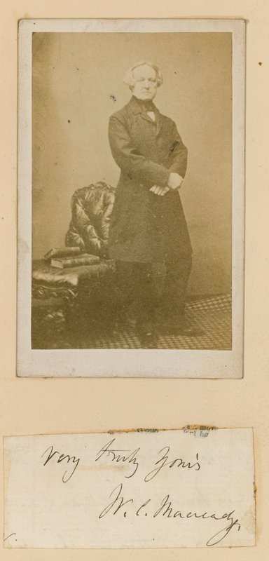 William Macready, aktor autorstwa English Photographer