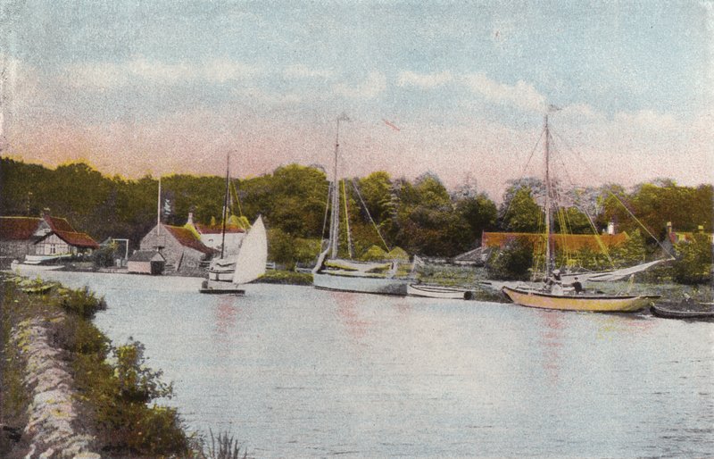 Yachting Staithe, Coltishall autorstwa English Photographer